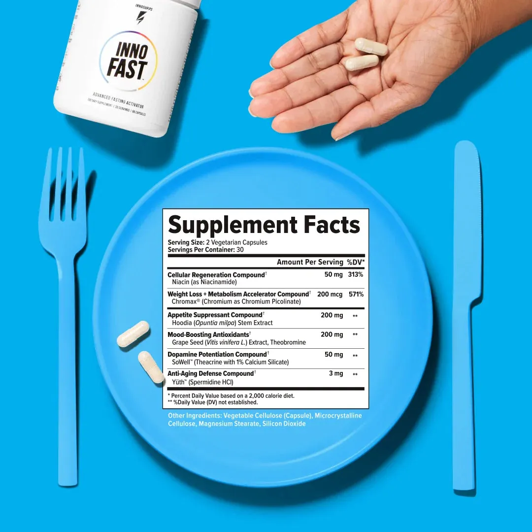 3 Bottles of Inno Fast   1 FREE