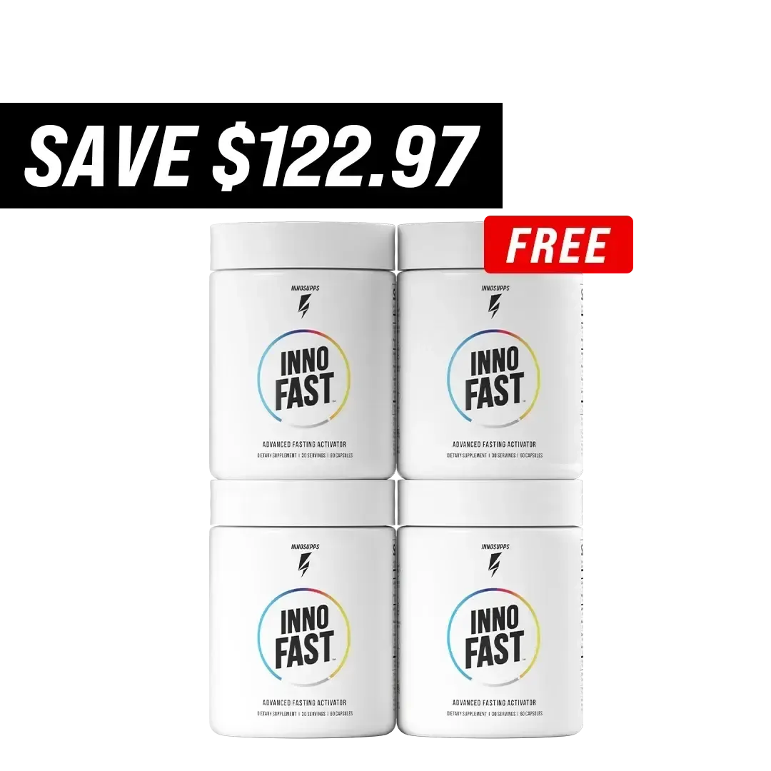 3 Bottles of Inno Fast   1 FREE