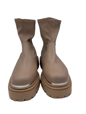 Aldo Beige Clunky Boots