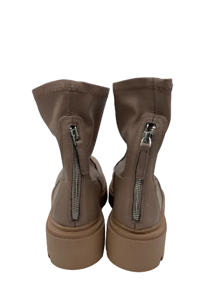 Aldo Beige Clunky Boots