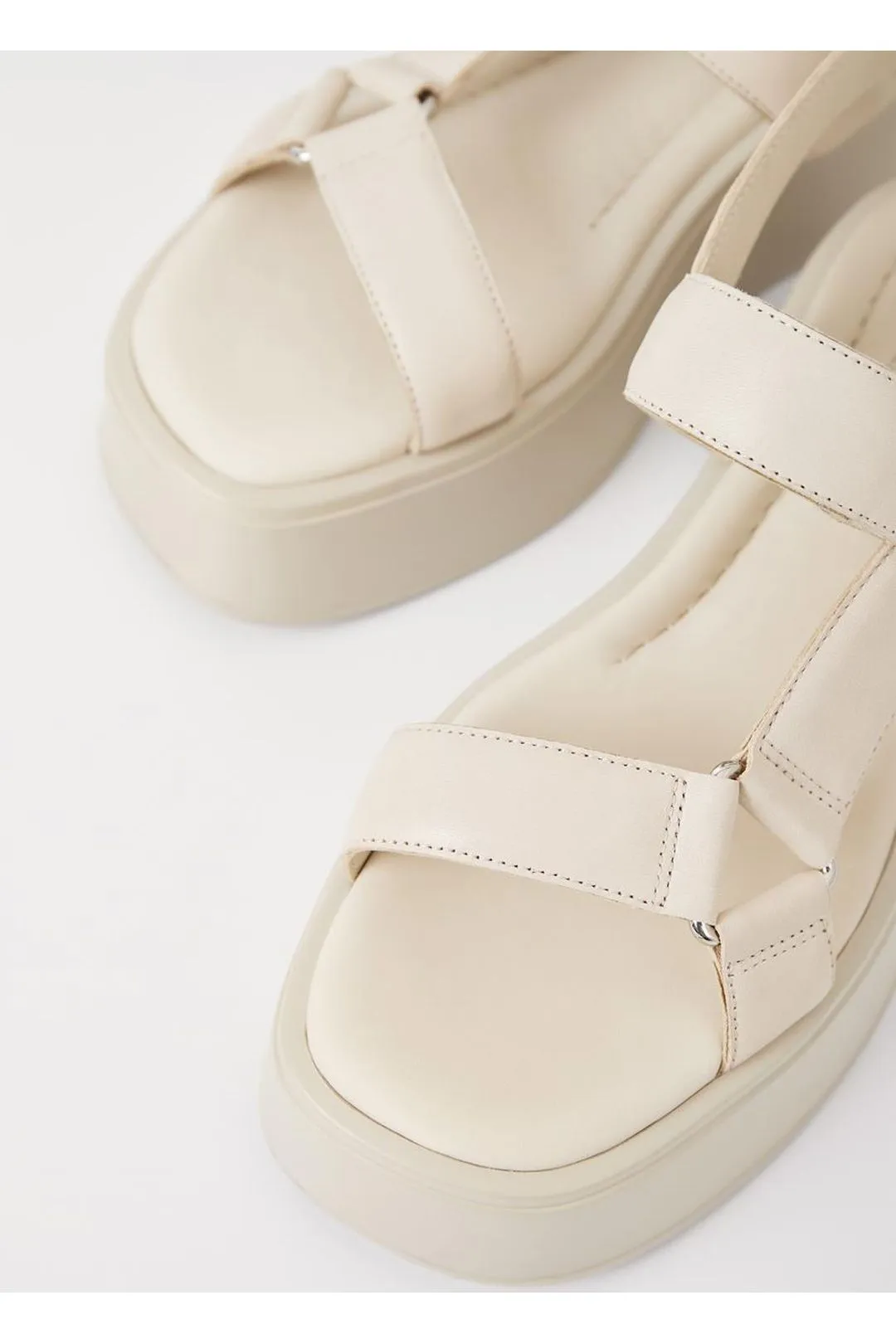 Courtney platform bőrszandál