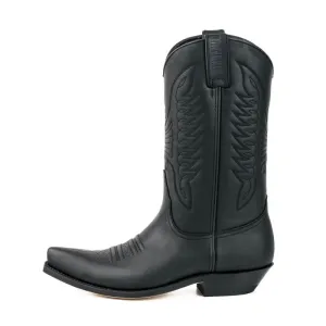 Cowboy Boots for Women and Men Handcrafted in Black Leather 20 Texans