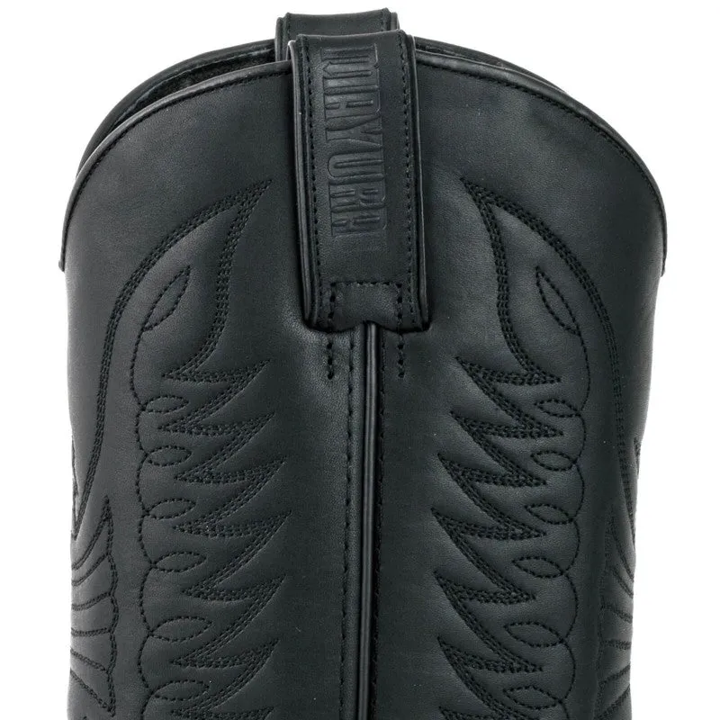 Cowboy Boots for Women and Men Handcrafted in Black Leather 20 Texans