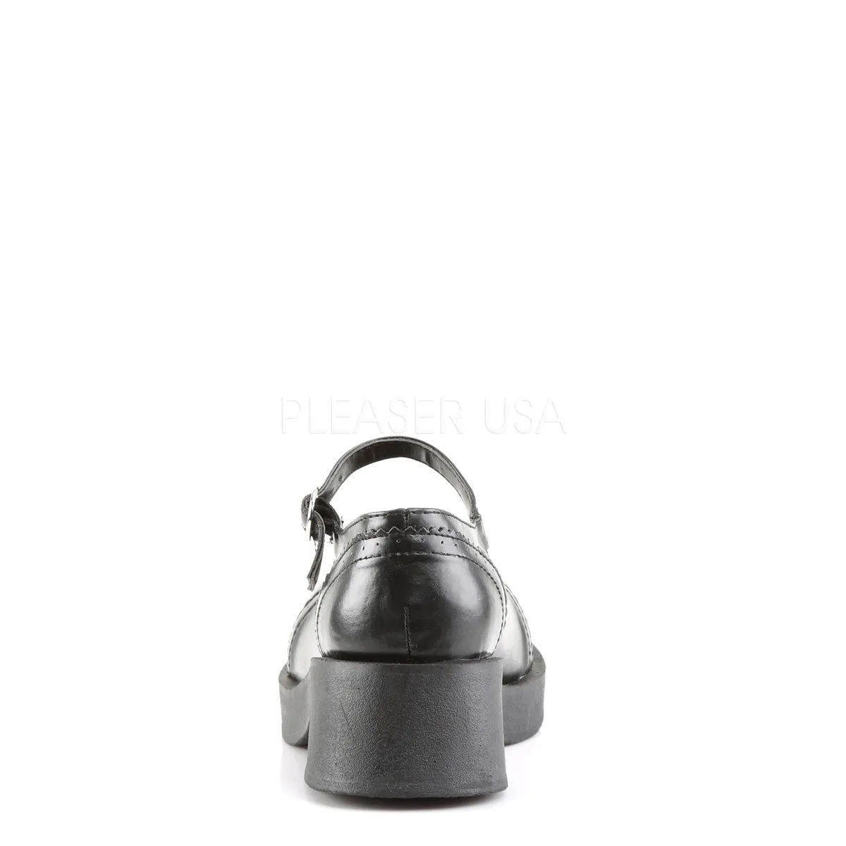 CRUX-07  Black Vegan Leather