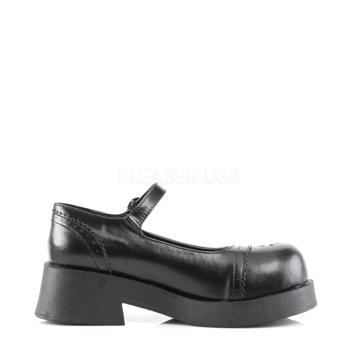 CRUX-07  Black Vegan Leather