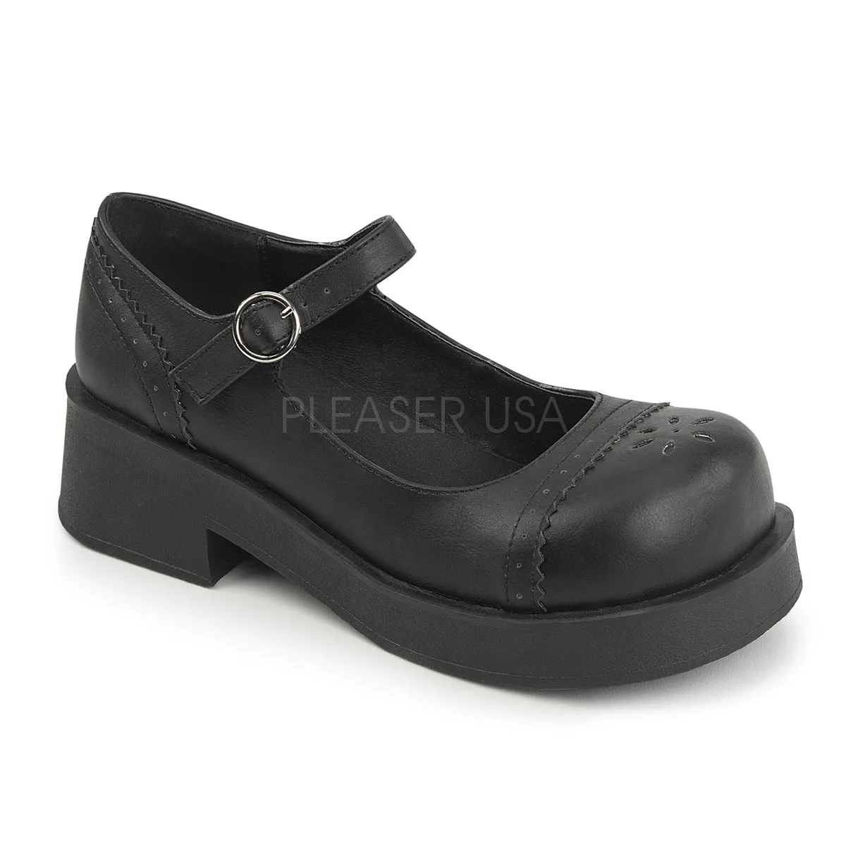 CRUX-07  Black Vegan Leather