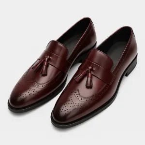 Domoir | Brogue Tassel Loafers