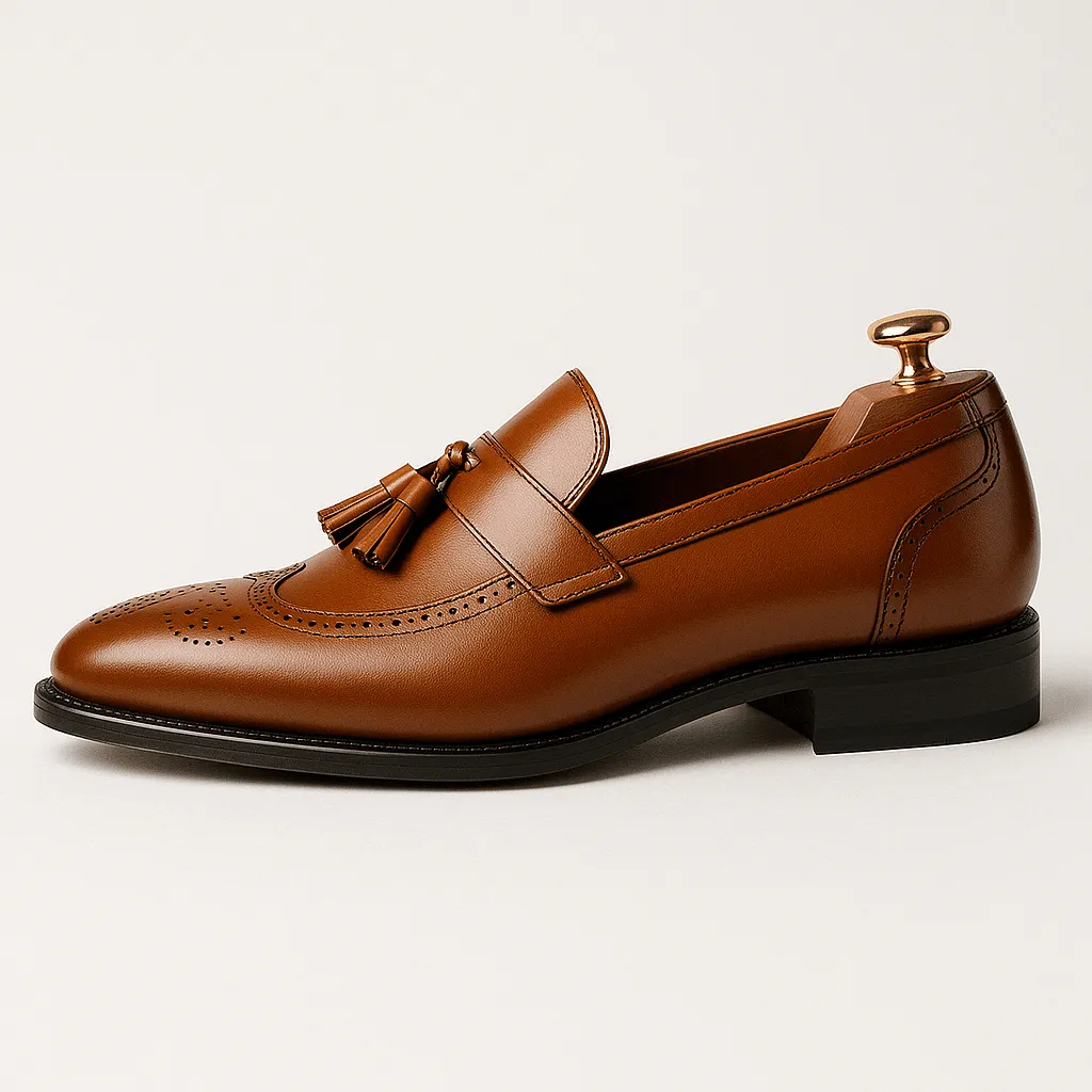 Domoir | Brogue Tassel Loafers