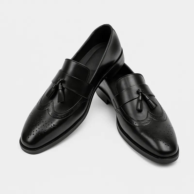 Domoir | Brogue Tassel Loafers