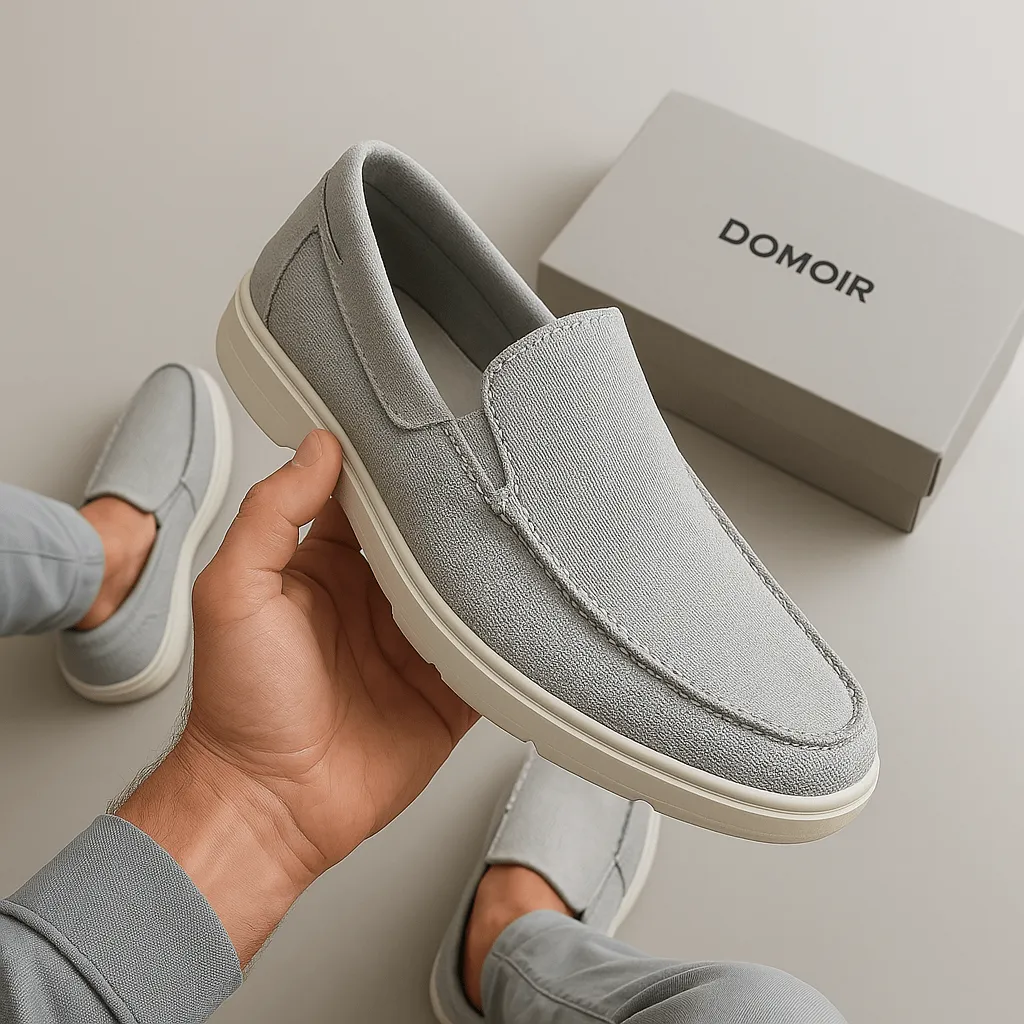 Domoir | Classic Canvas Loafers