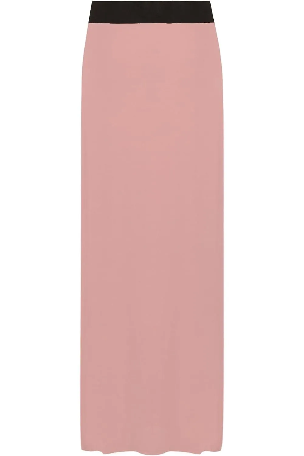 Elasticated Waist Long Maxi Skirt – Plus Size Pencil Style