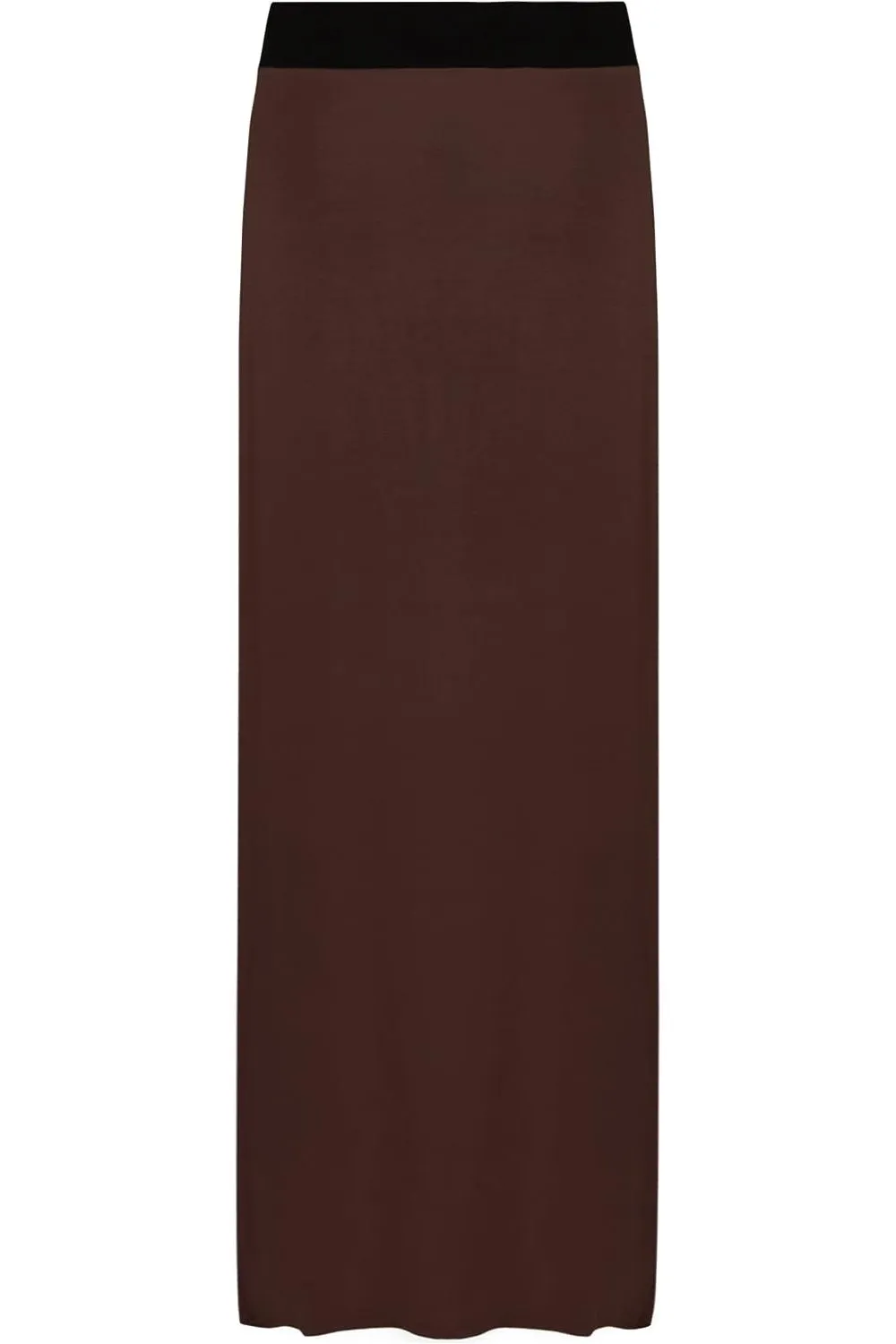 Elasticated Waist Long Maxi Skirt – Plus Size Pencil Style