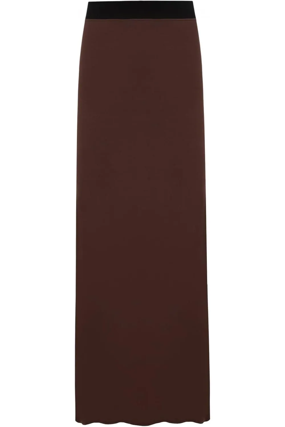 Elasticated Waist Long Maxi Skirt – Plus Size Pencil Style