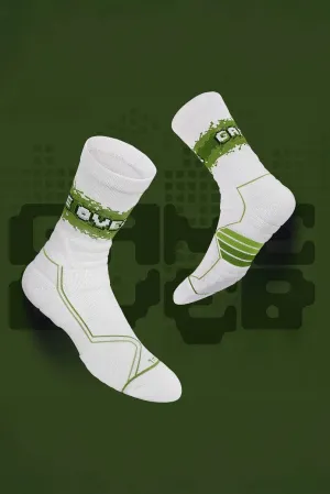 Elite Basketball Socks - High-Cut Terry Cushion Performance Crew Socks