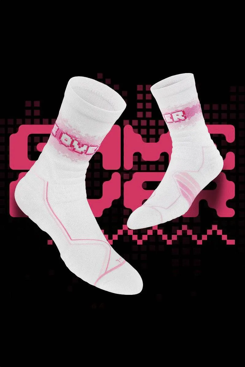 Elite Basketball Socks - High-Cut Terry Cushion Performance Crew Socks