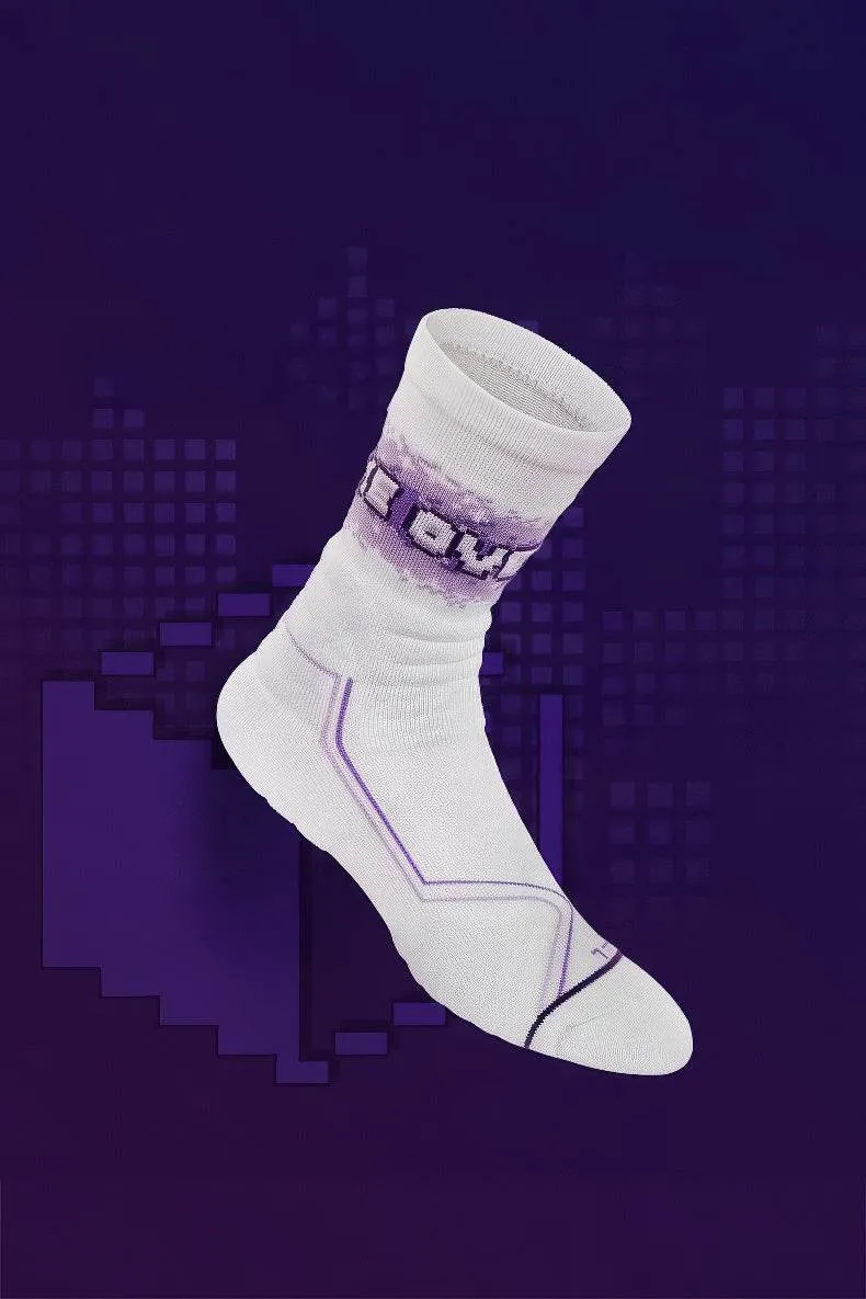 Elite Basketball Socks - High-Cut Terry Cushion Performance Crew Socks