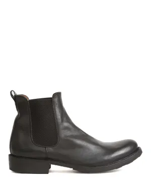 ETEX Black Leather Boots