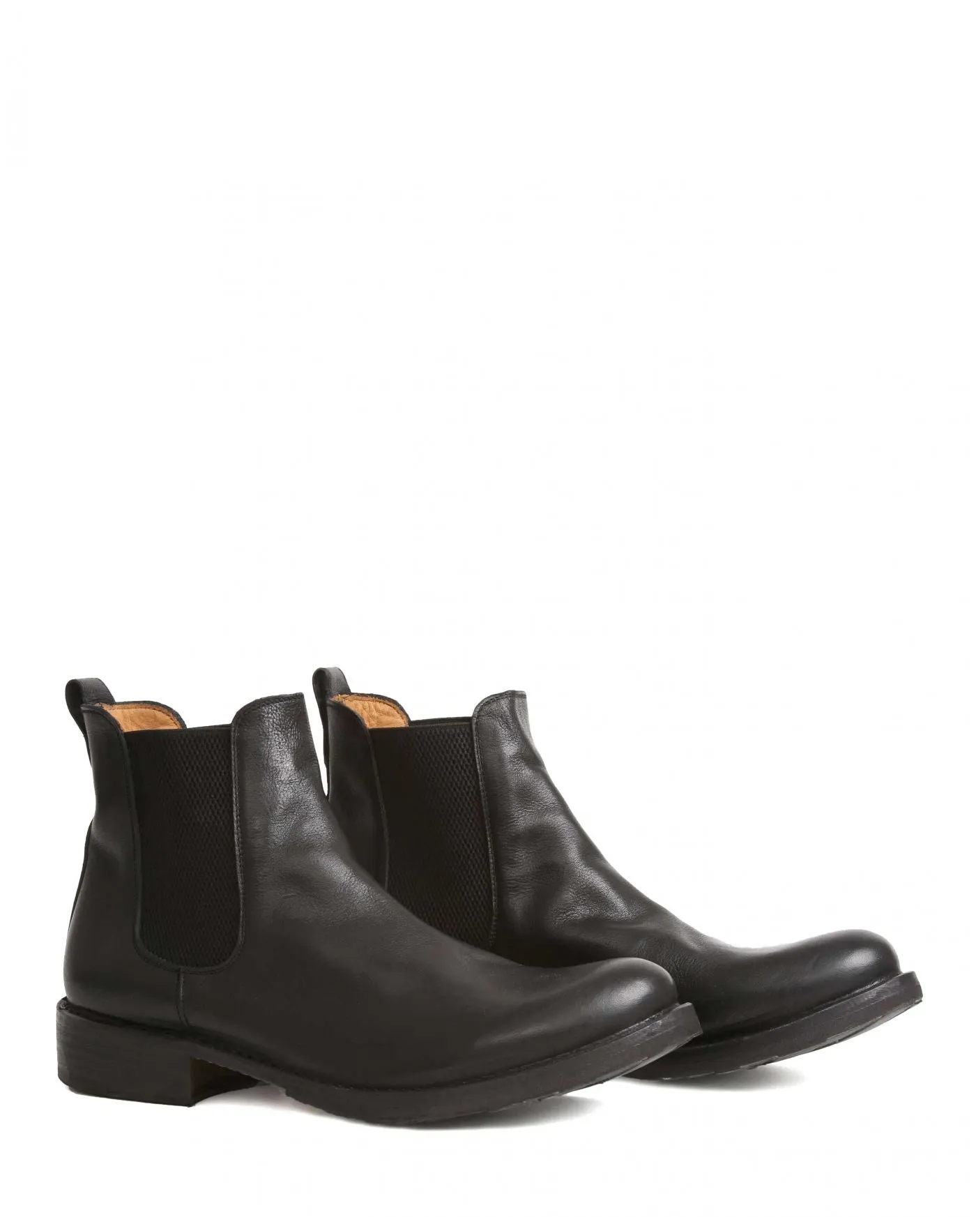 ETEX Black Leather Boots