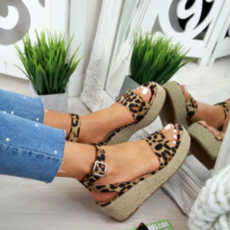 Fashion Women Strap Sandal Wedges Shoes