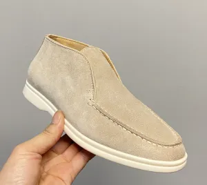 Fashionable Men's Suede Slip-On Loafers for Everyday Use