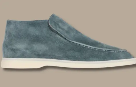 Fashionable Men's Suede Slip-On Loafers for Everyday Use