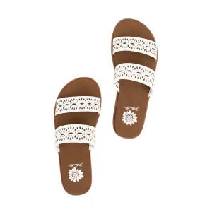 Fergal White Yellowbox Sandals