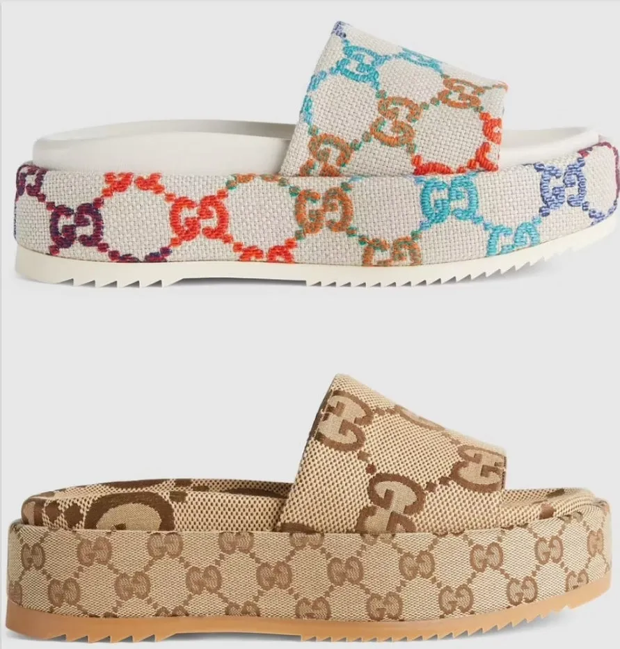 G Platform Sandals