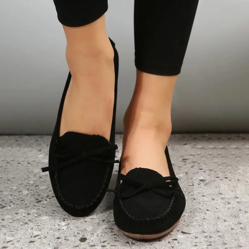 GS Loafer | Stijlvolle loafers met strik detail voor dames
