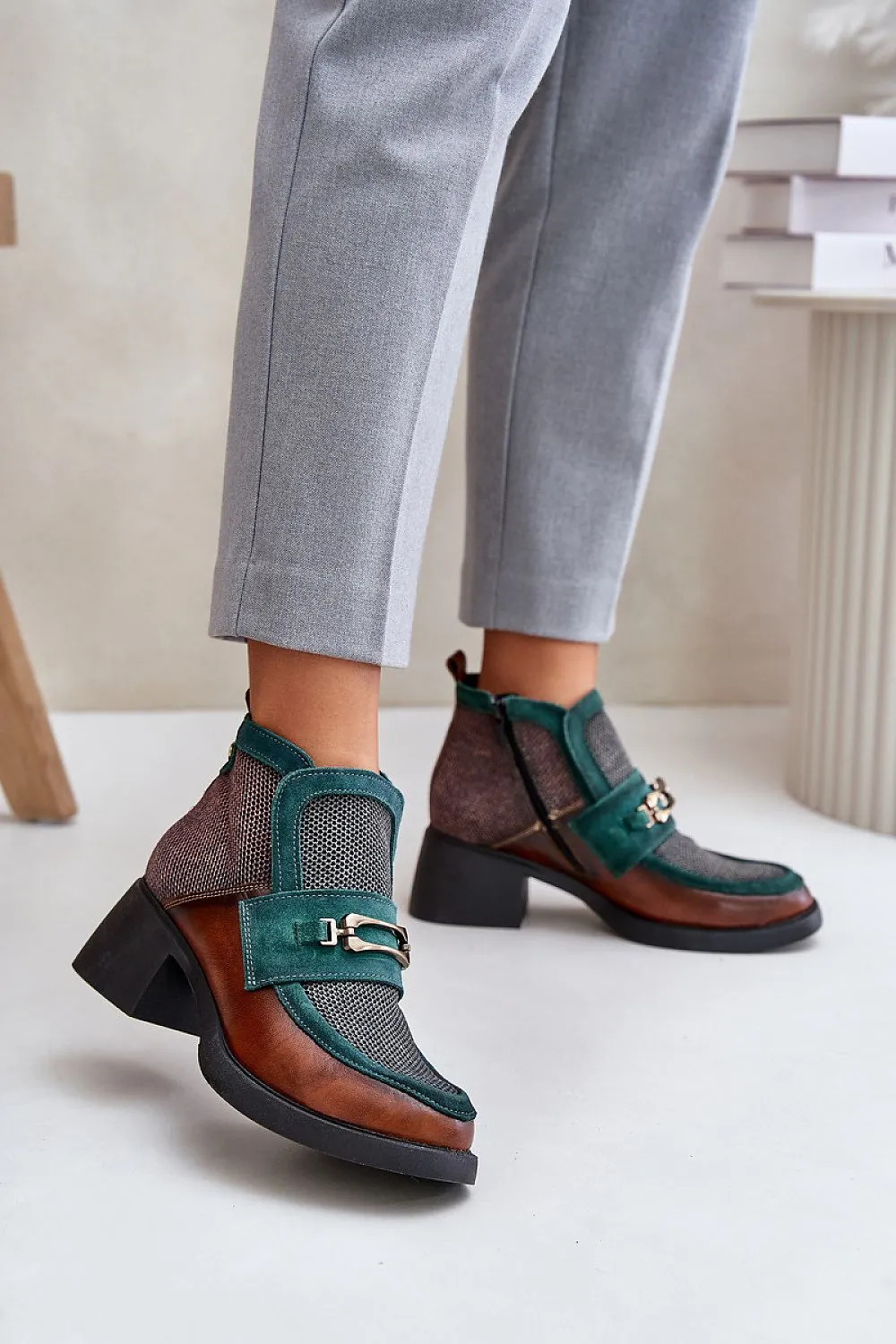 Heel boots