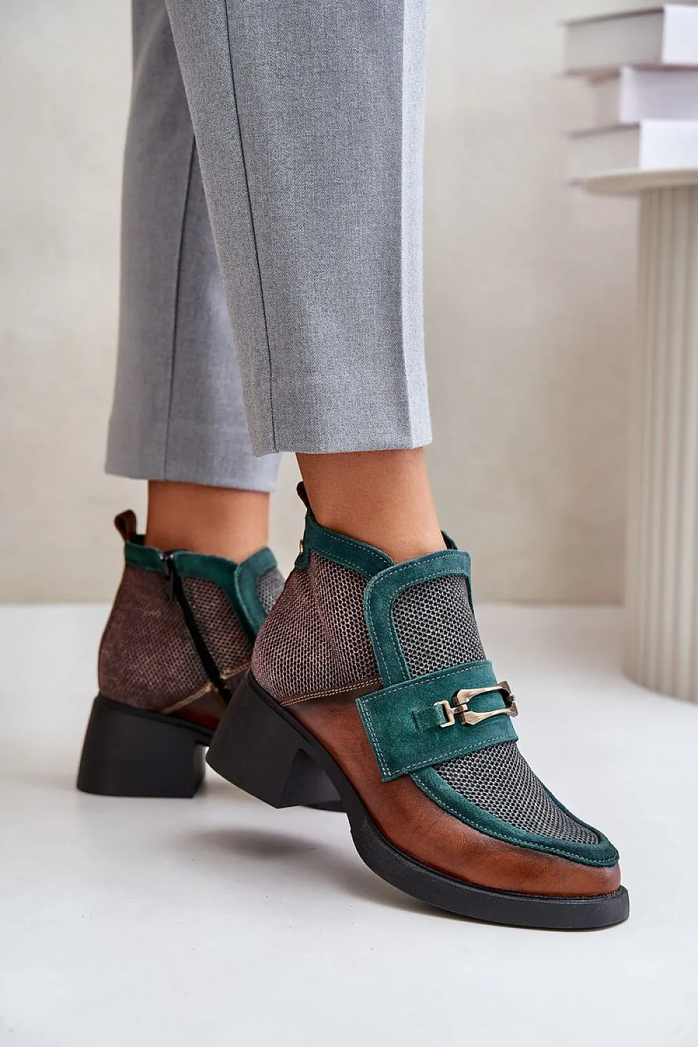 Heel boots