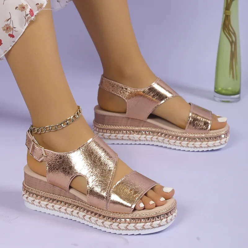 Jhera Glamour Platform Sandals