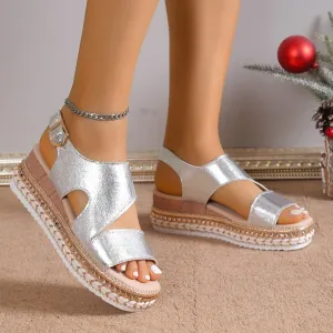 Jhera Glamour Platform Sandals