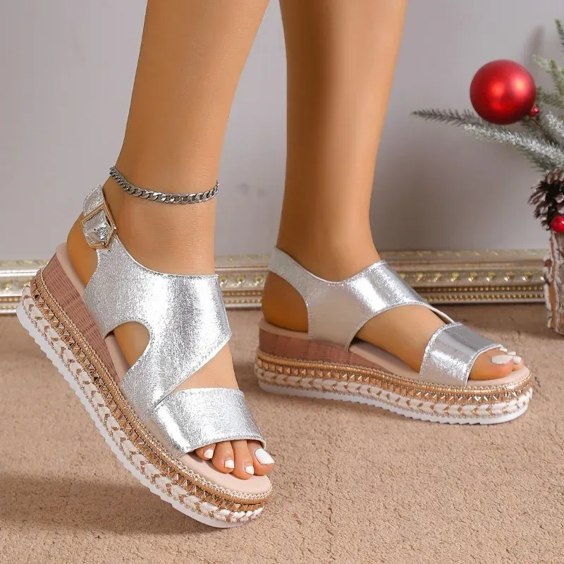 Jhera Glamour Platform Sandals