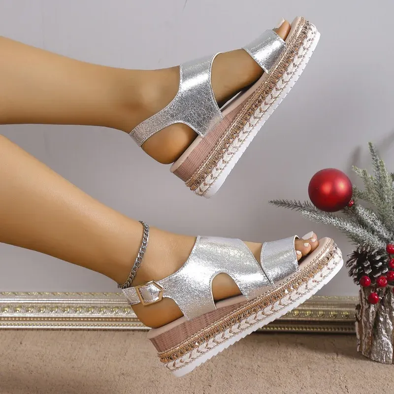 Jhera Glamour Platform Sandals