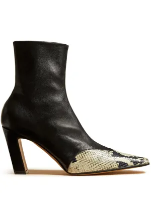 KHAITE The Nevada 85mm ankle boots