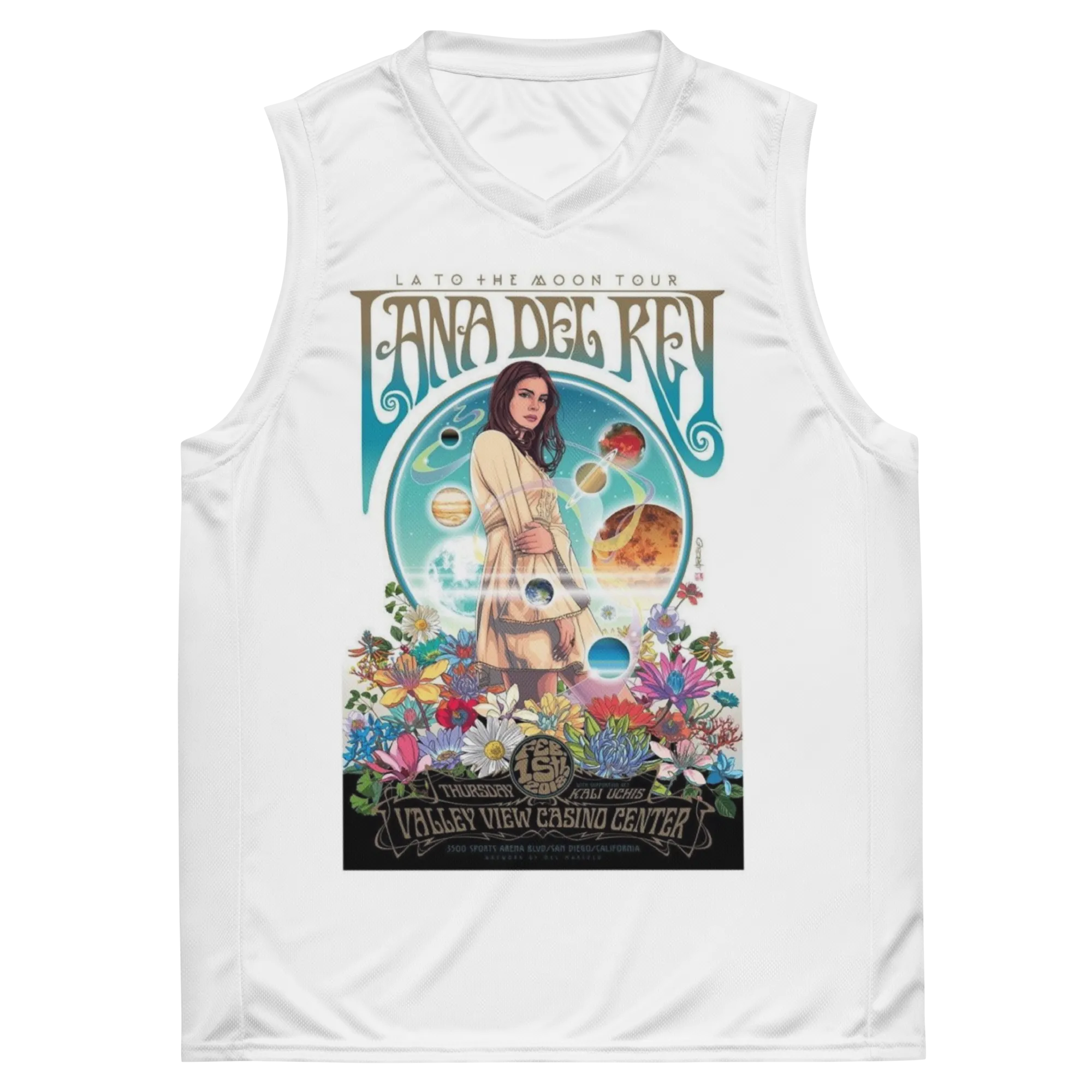 Lana Del Rey Recycled unisex basketball jersey