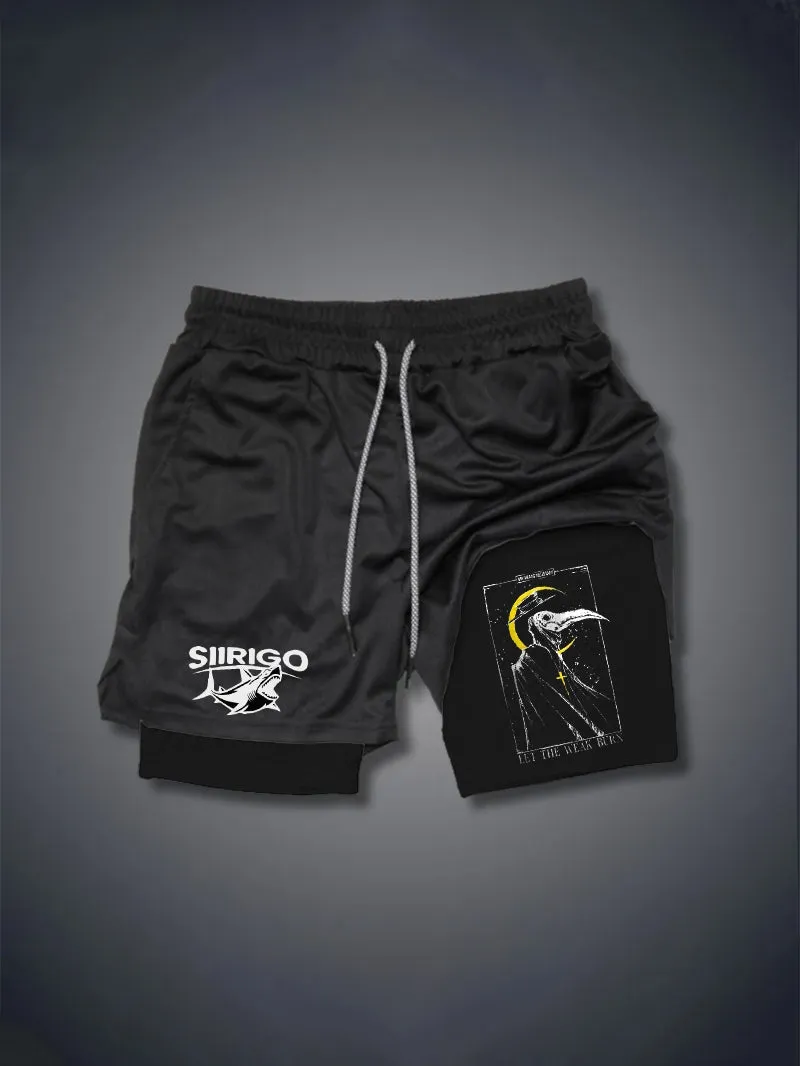 Let The Weak Burn 2 In 1 GYM PERFORMANCE SHORTS