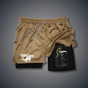 Let The Weak Burn 2 In 1 GYM PERFORMANCE SHORTS