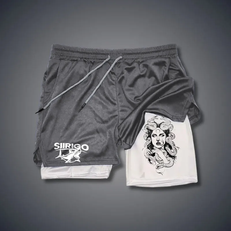 Let The Weak Burn 2 In 1 GYM PERFORMANCE SHORTS