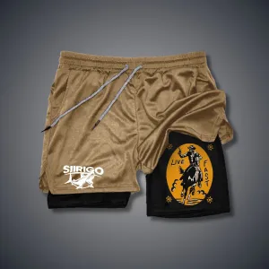 Live Fast 2 In 1 GYM PERFORMANCE SHORTS