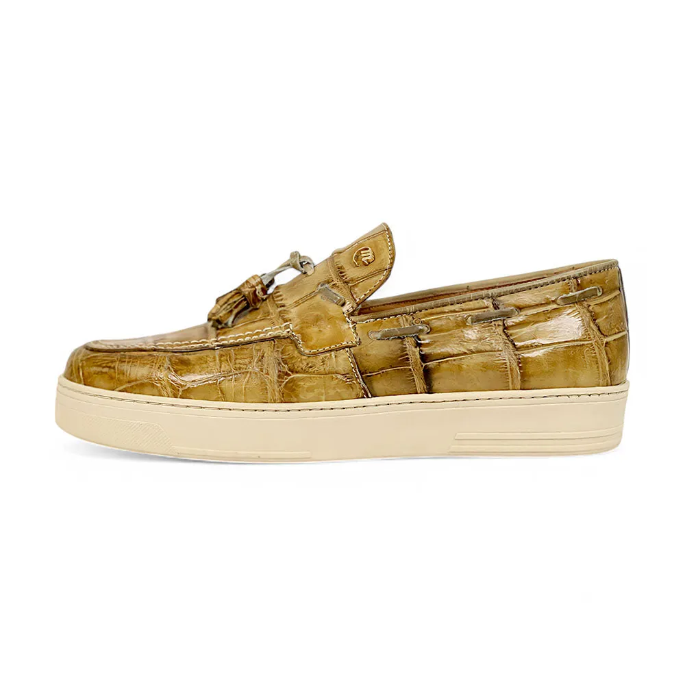 Mauri Chill 8800/1 Mustard Alligator/Calfskin Loafers