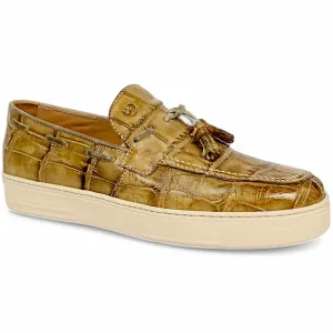 Mauri Chill 8800/1 Mustard Alligator/Calfskin Loafers