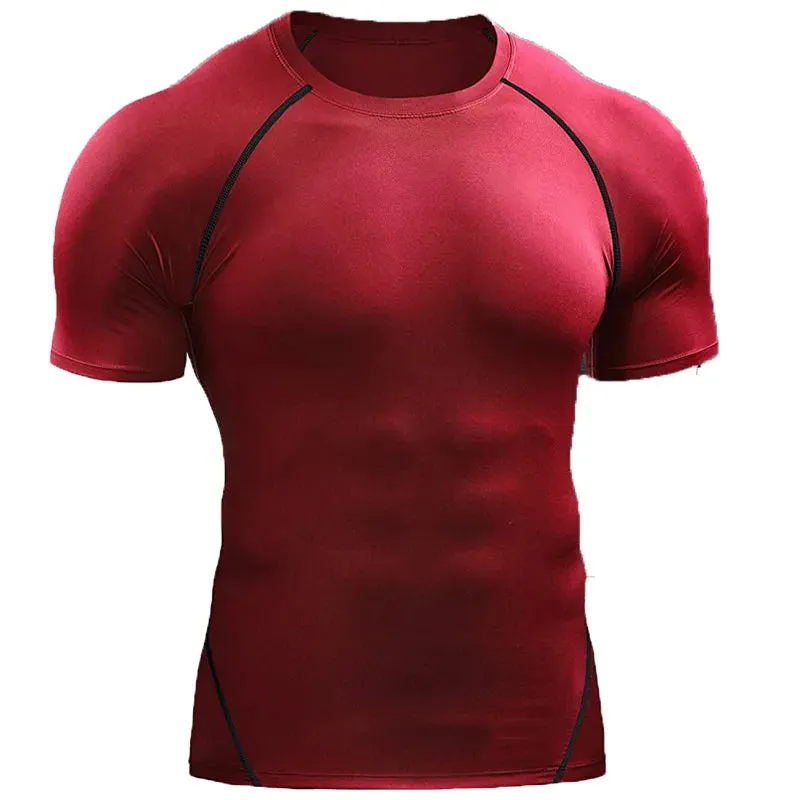 Men Sportswear Running T-shirt
