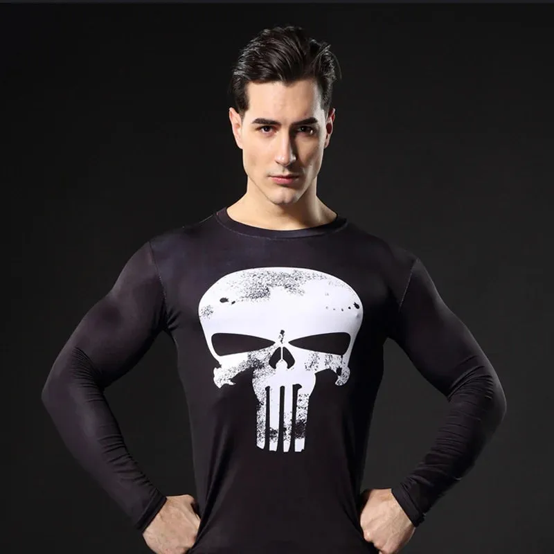 Men's Compression Running Set - Gym Fitness Tracksuit for Basketball, Jogging