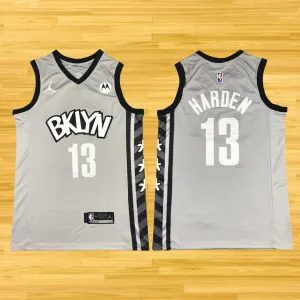Nets - James Harden - 20/21 Jersey - Gray