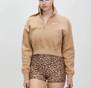 Nike Womens 1/4 Zip Fleecey Jumper Sweater Size Large (New)