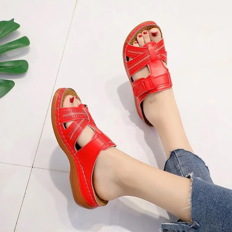 Open Toe Platform Sandals