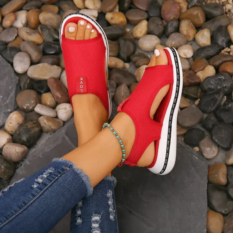 Orthopedic Elastic Open-toe & Slip-on Sandals