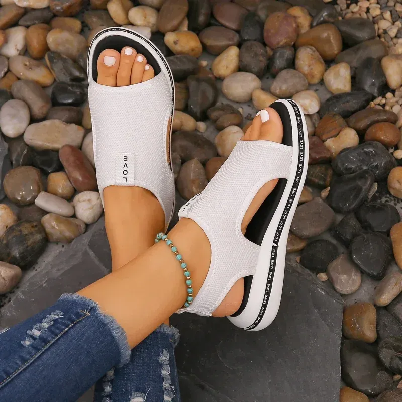 Orthopedic Elastic Open-toe & Slip-on Sandals
