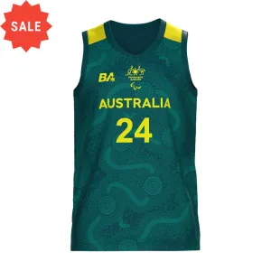 Paralympics Australia | Wheelchair Basketball Jersey - Green